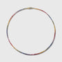 2.4 mm Round Rainbow Sapphire Necklace