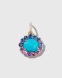Turquoise Sunrise Charm