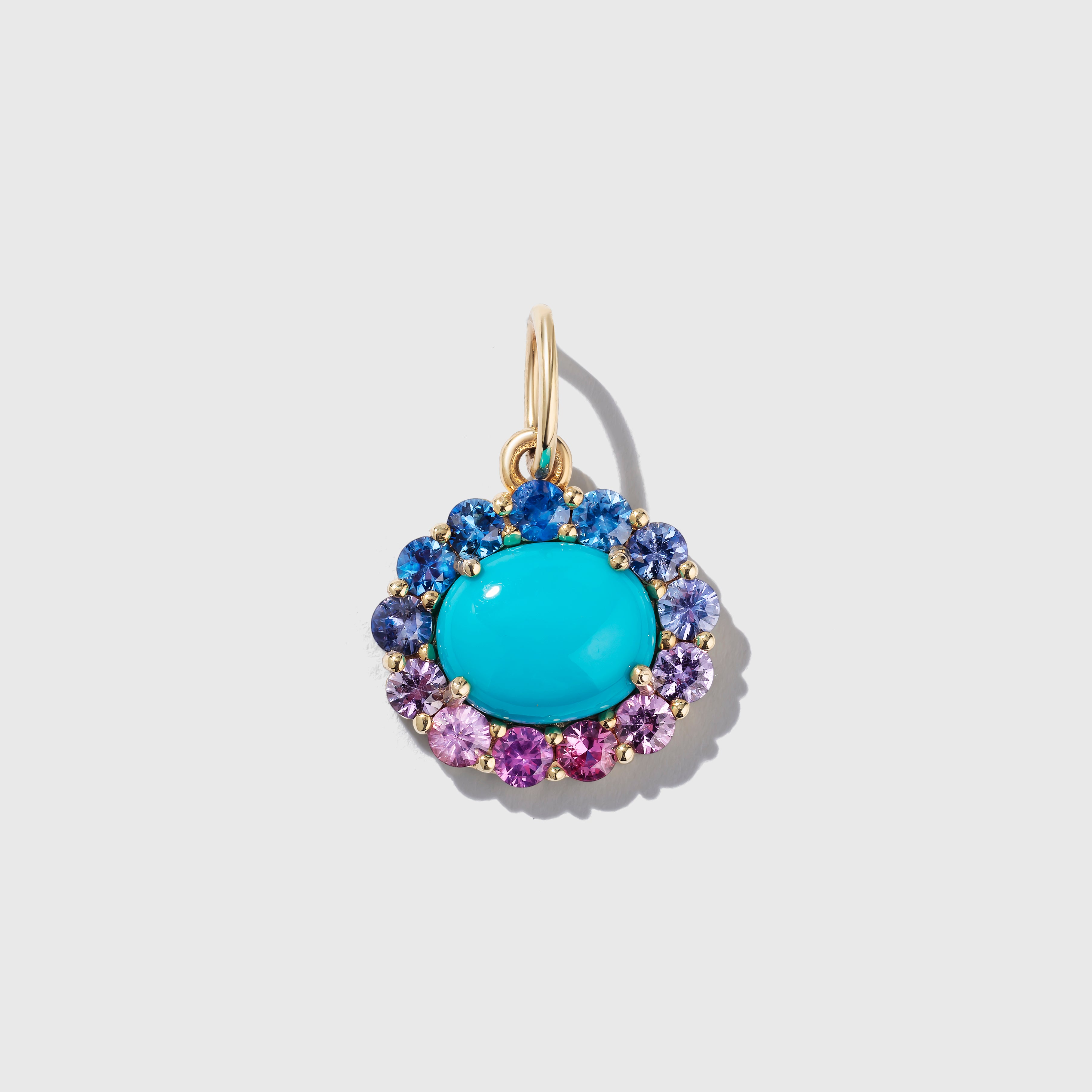 Turquoise Sunrise Charm