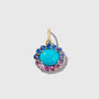 Turquoise Sunrise Charm