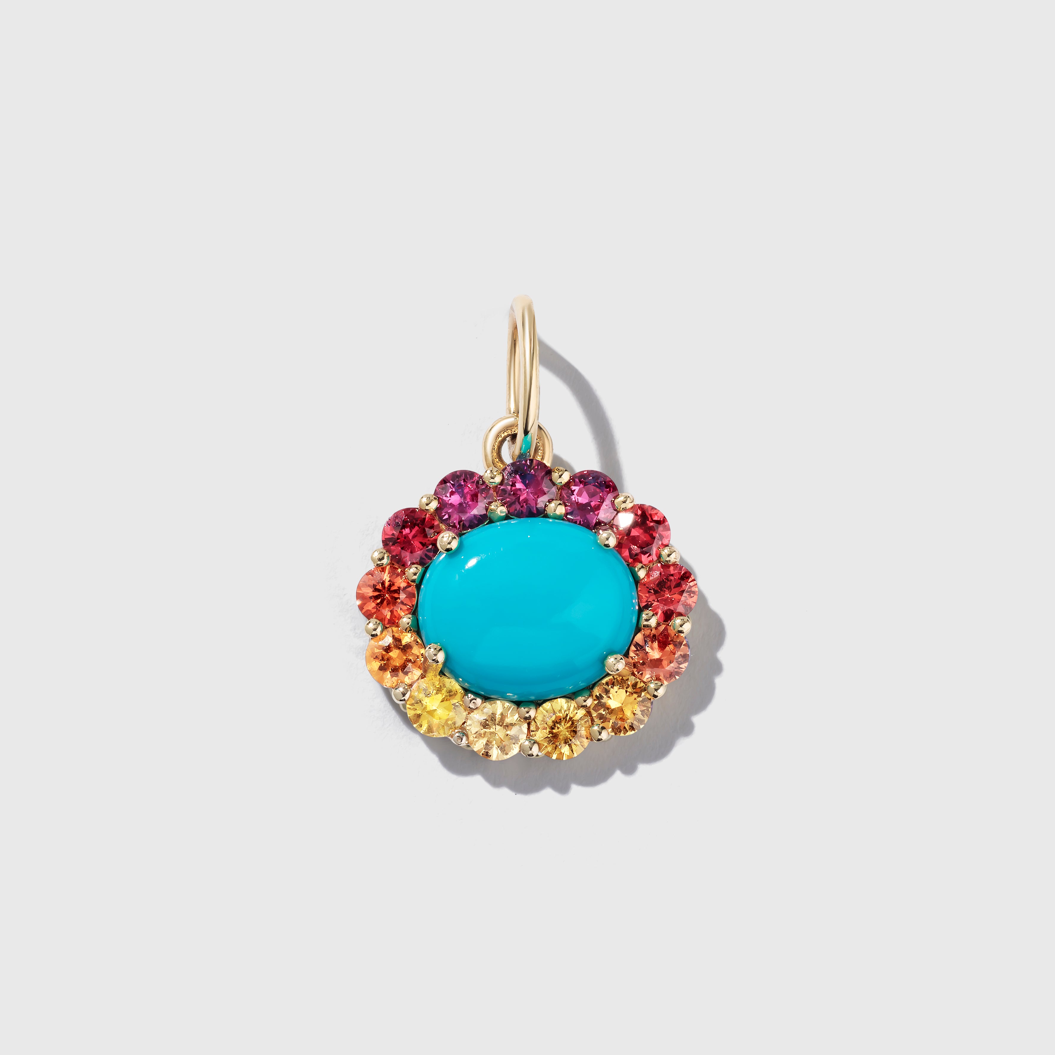 Turquoise Sunset Charm