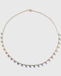 Rainbow Sapphires By The Yard Necklace