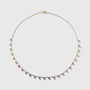 Rainbow Sapphires By The Yard Necklace