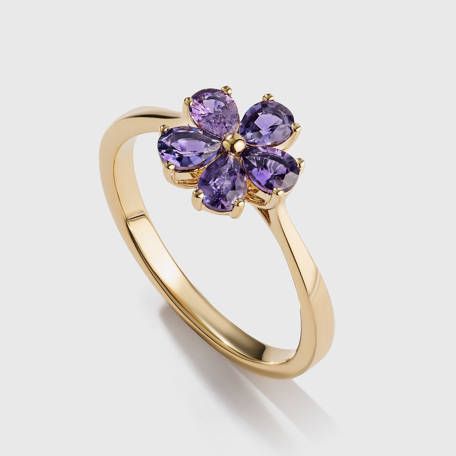 Purple Garden Party Ring
