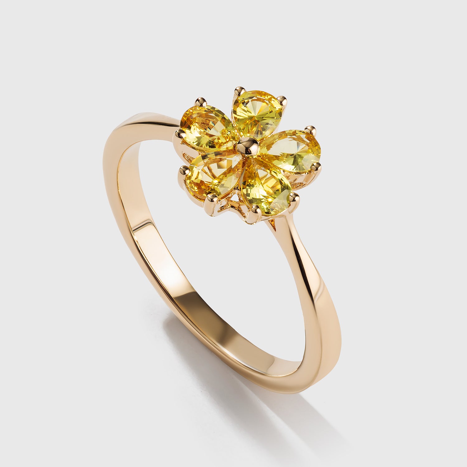Yellow Garden Party Ring