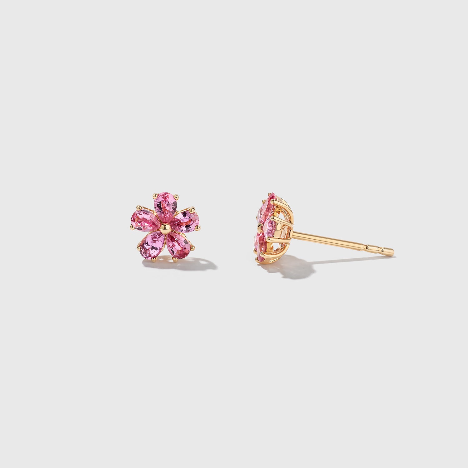 Pink Garden Party Stud Earrings