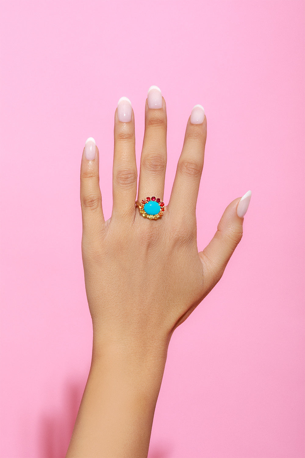 Turquoise Sunset Ring