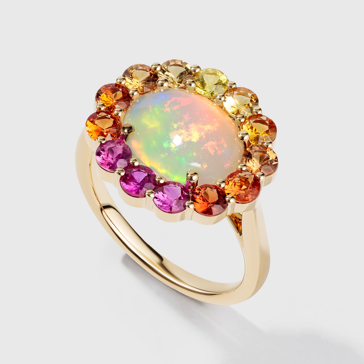 Opal Sunset Ring
