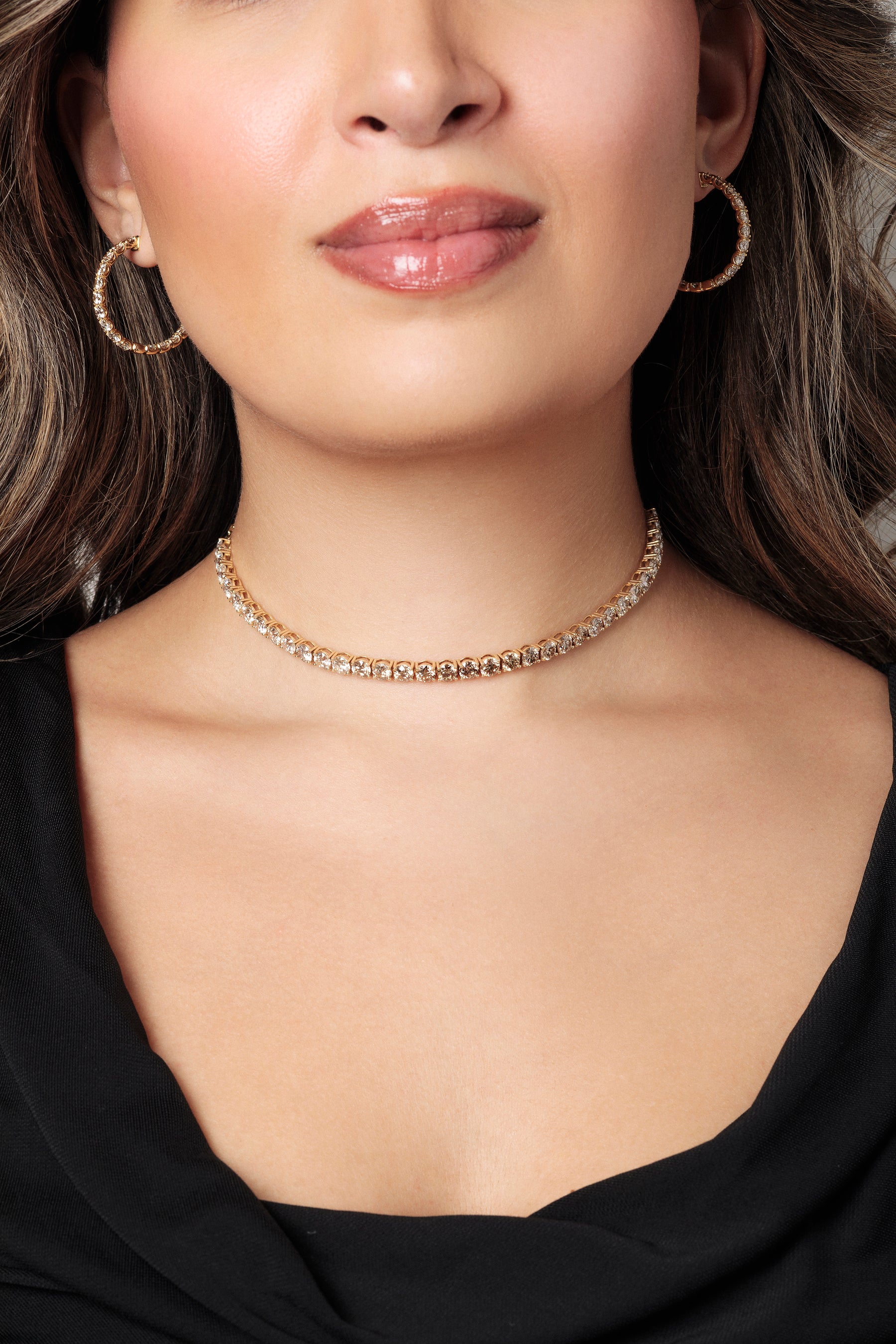 Desert Diamond Ombré Choker