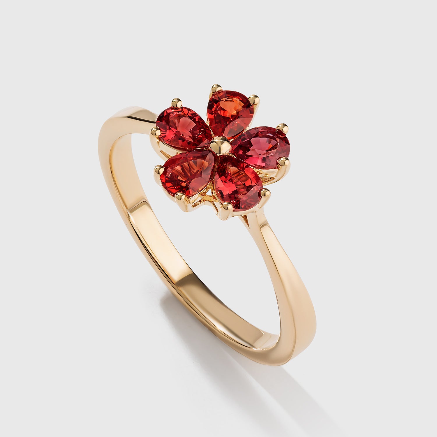 Orange Garden Party Ring