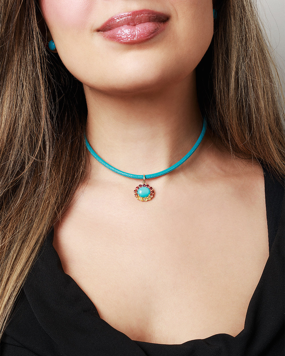 Turquoise Sunset Charm