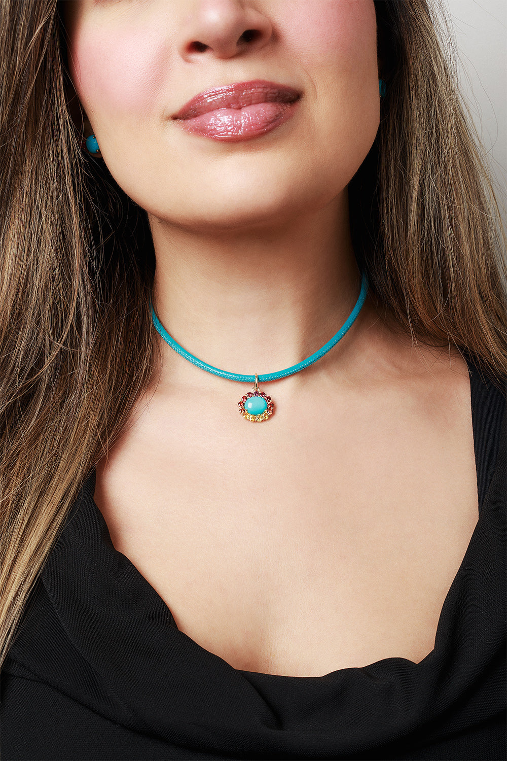 Turquoise Sunset Charm
