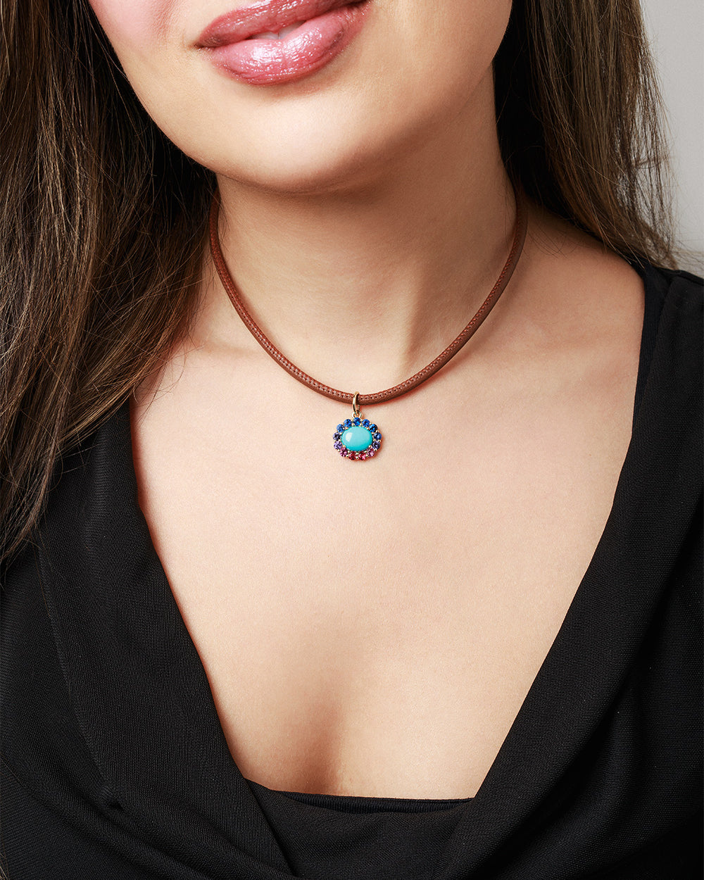 Turquoise Sunrise Charm