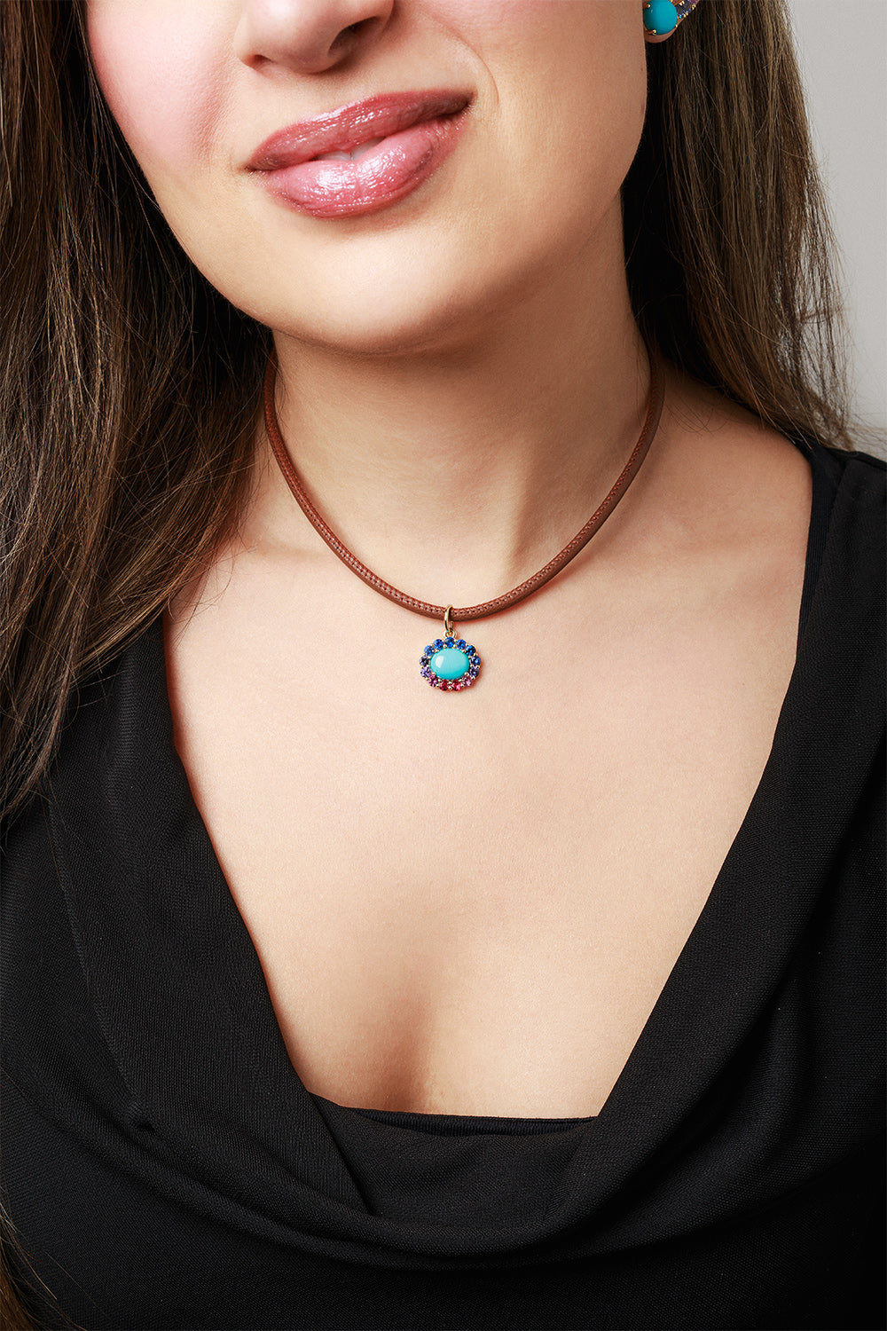 Turquoise Sunrise Charm