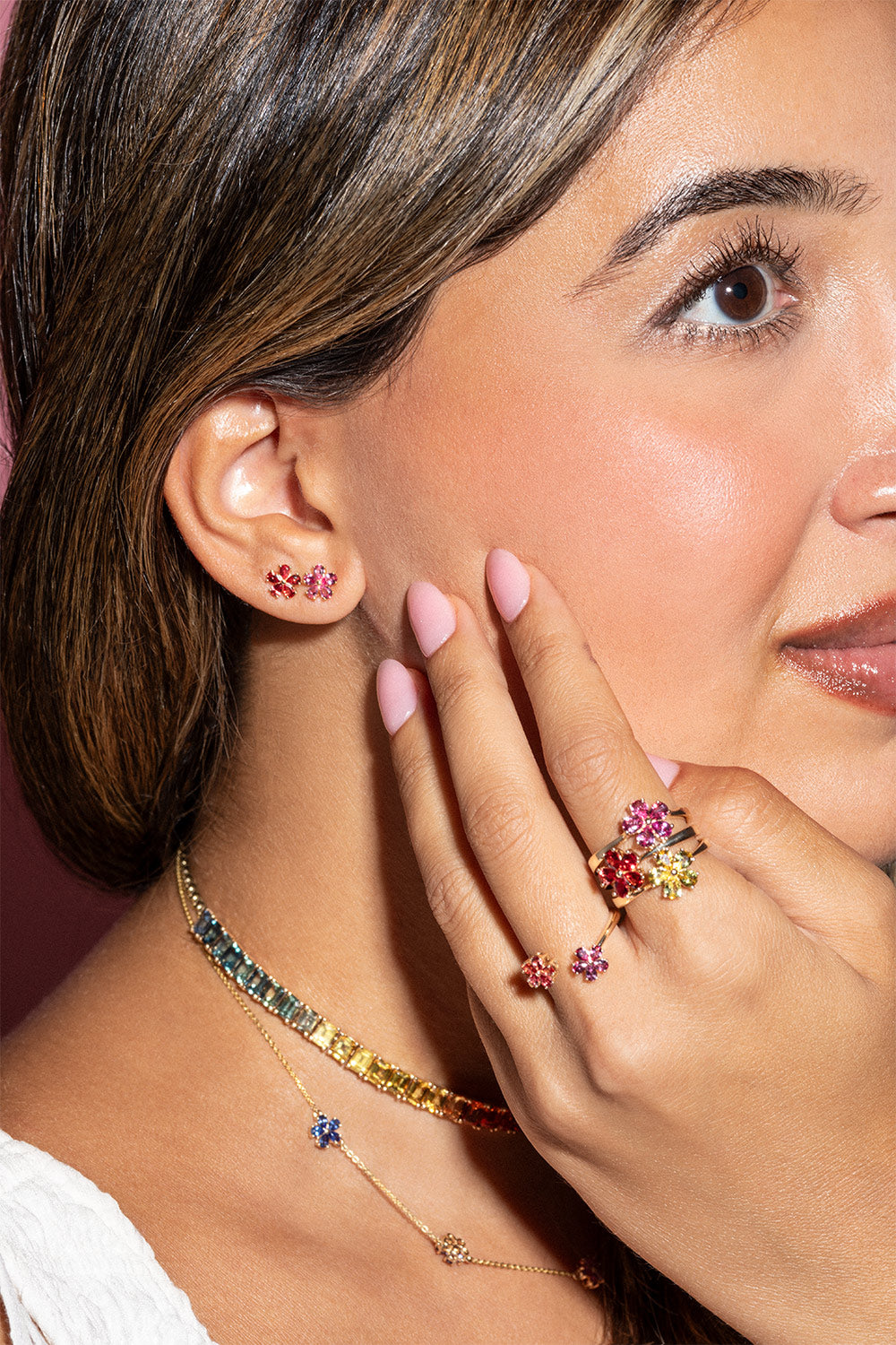 Pink Garden Party Ring