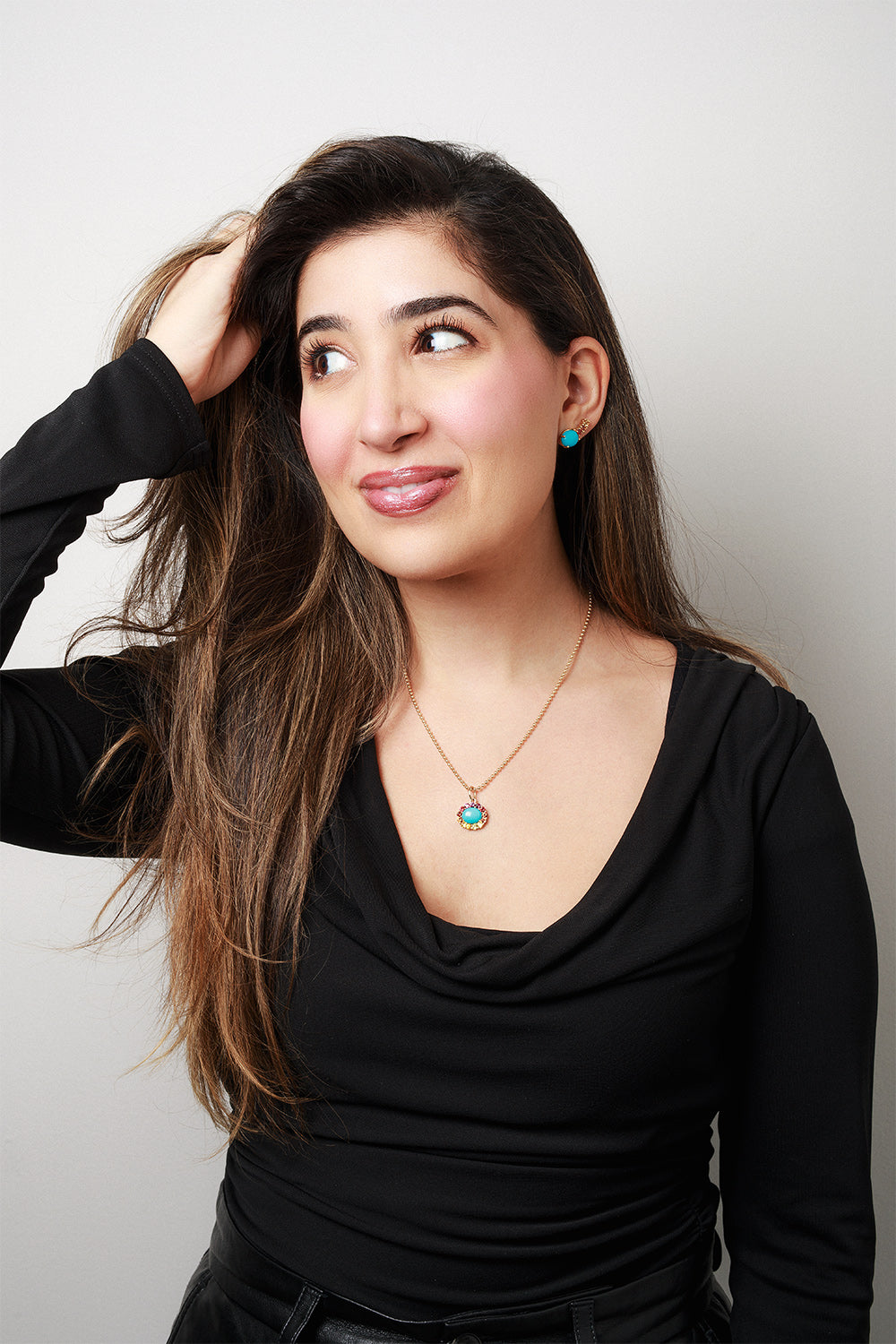 Turquoise Sunset Charm