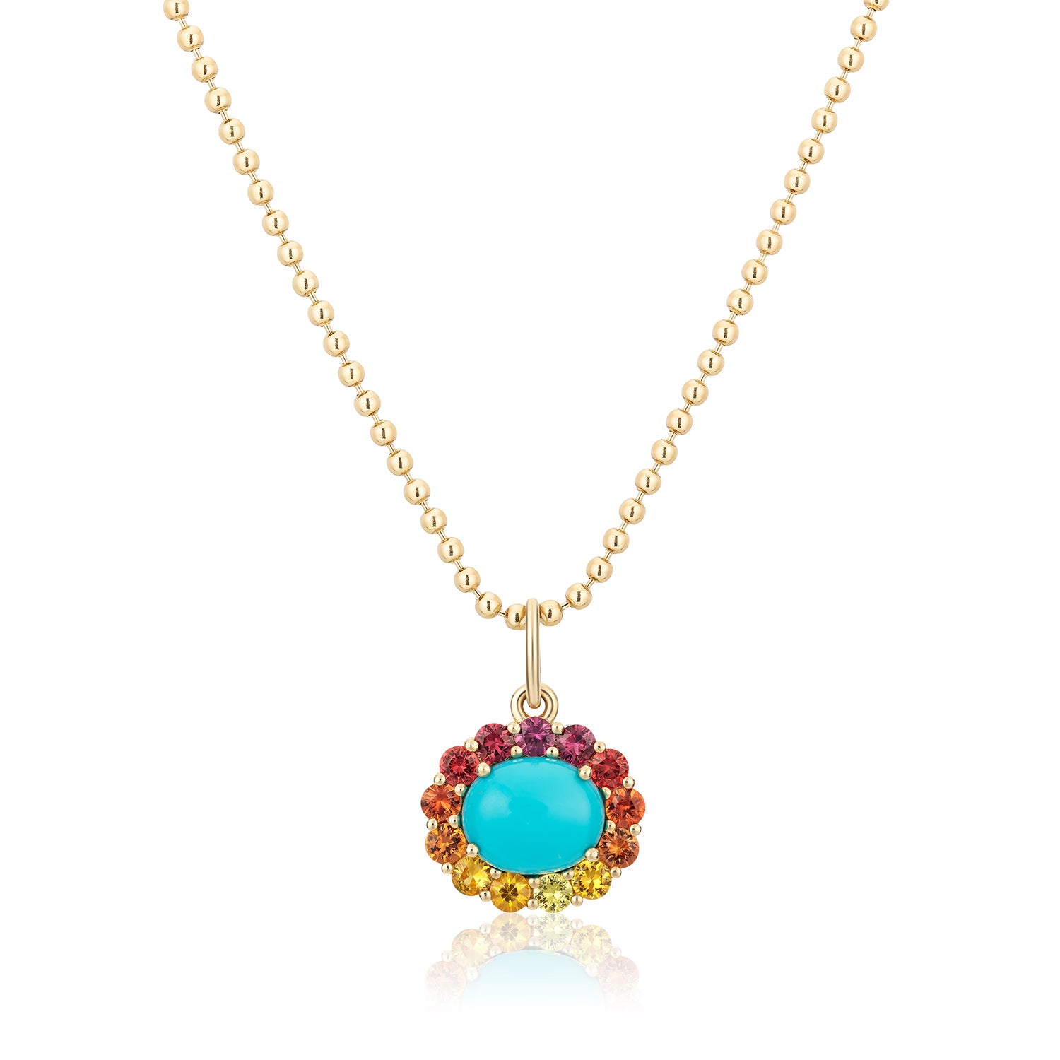 Turquoise Sunset Charm
