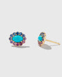 Turquoise Twilight Stud Earrings