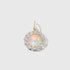 Turquoise & Diamond Charm/Pendant